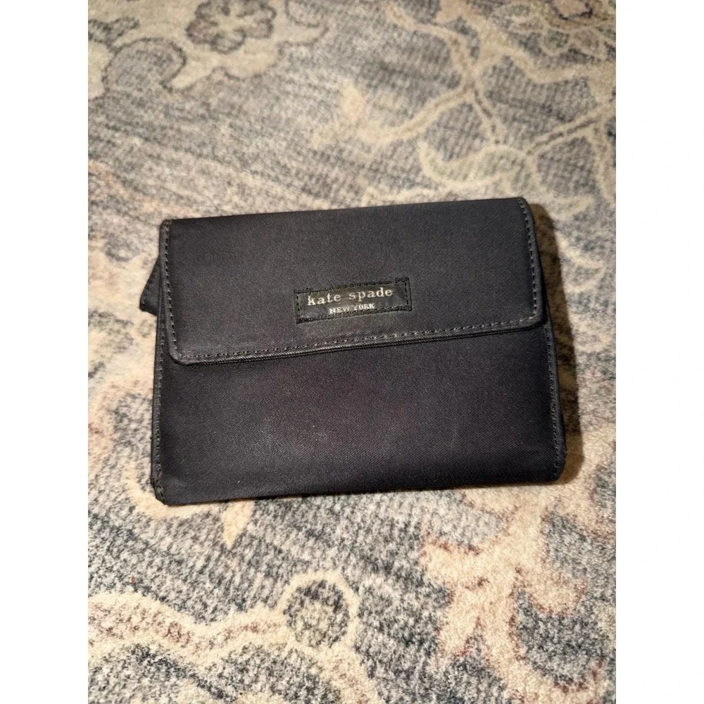 Vintage Kate Spade Nylon Wallet Black